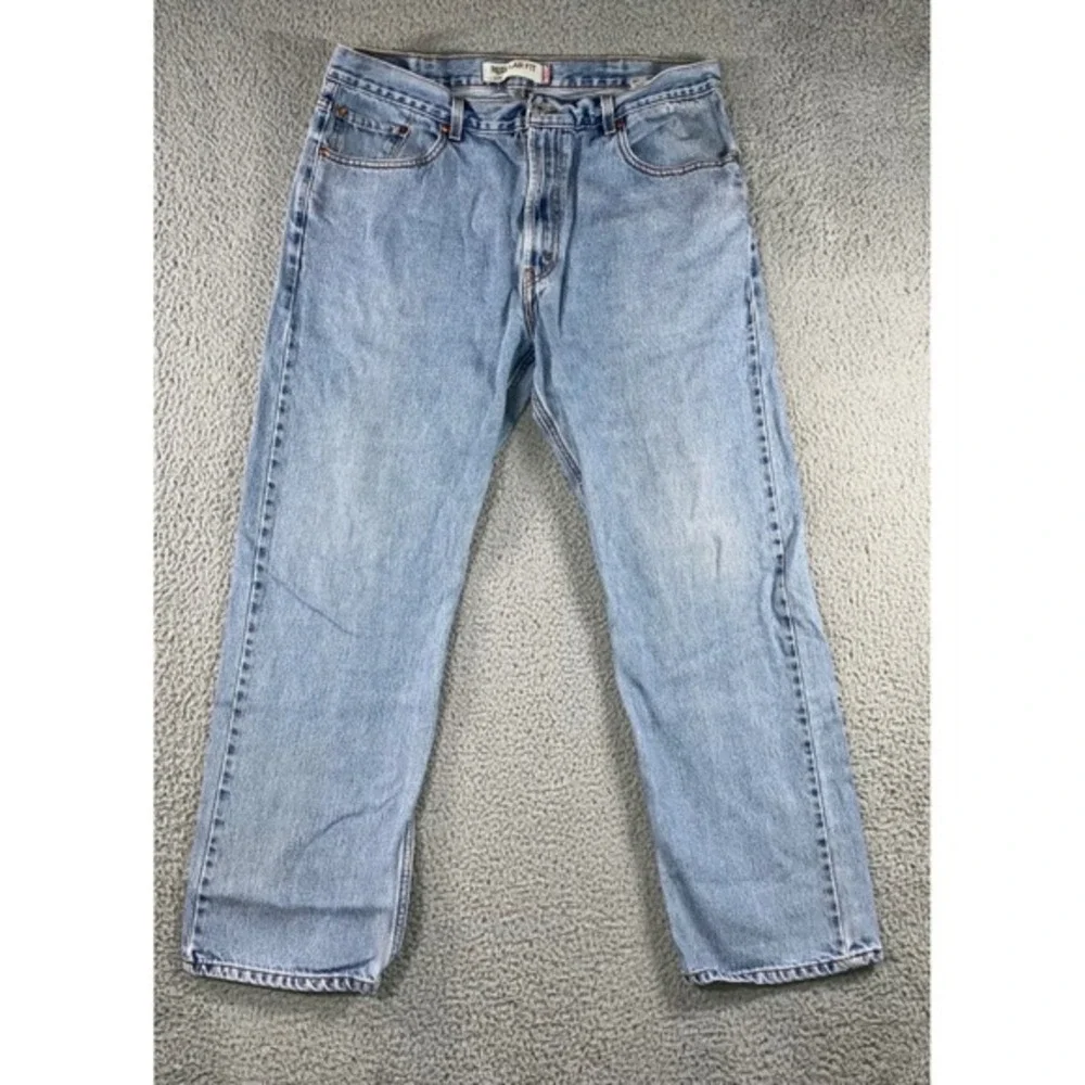 Vtg Levis 505 Jeans Men 40x32 Straight‎ Leg Y2K Fit 37x31 Western Gorpcore Retro